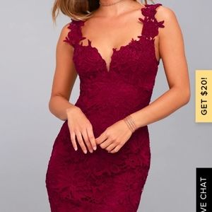 Lulus Uno dos lace dress